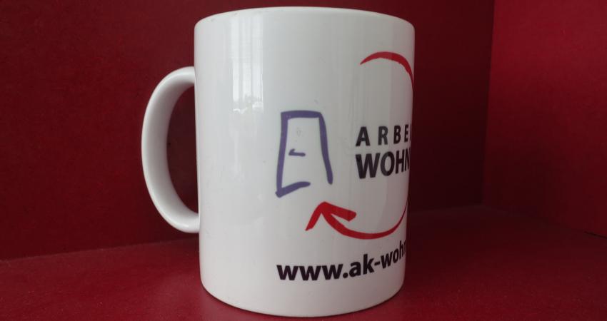 Tasse "Arbeitskreis Wohnungsnot"